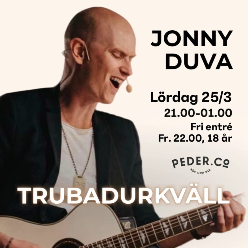 TRUBADURKVÄLL